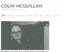 Tablet Screenshot of colinmcquillan.com